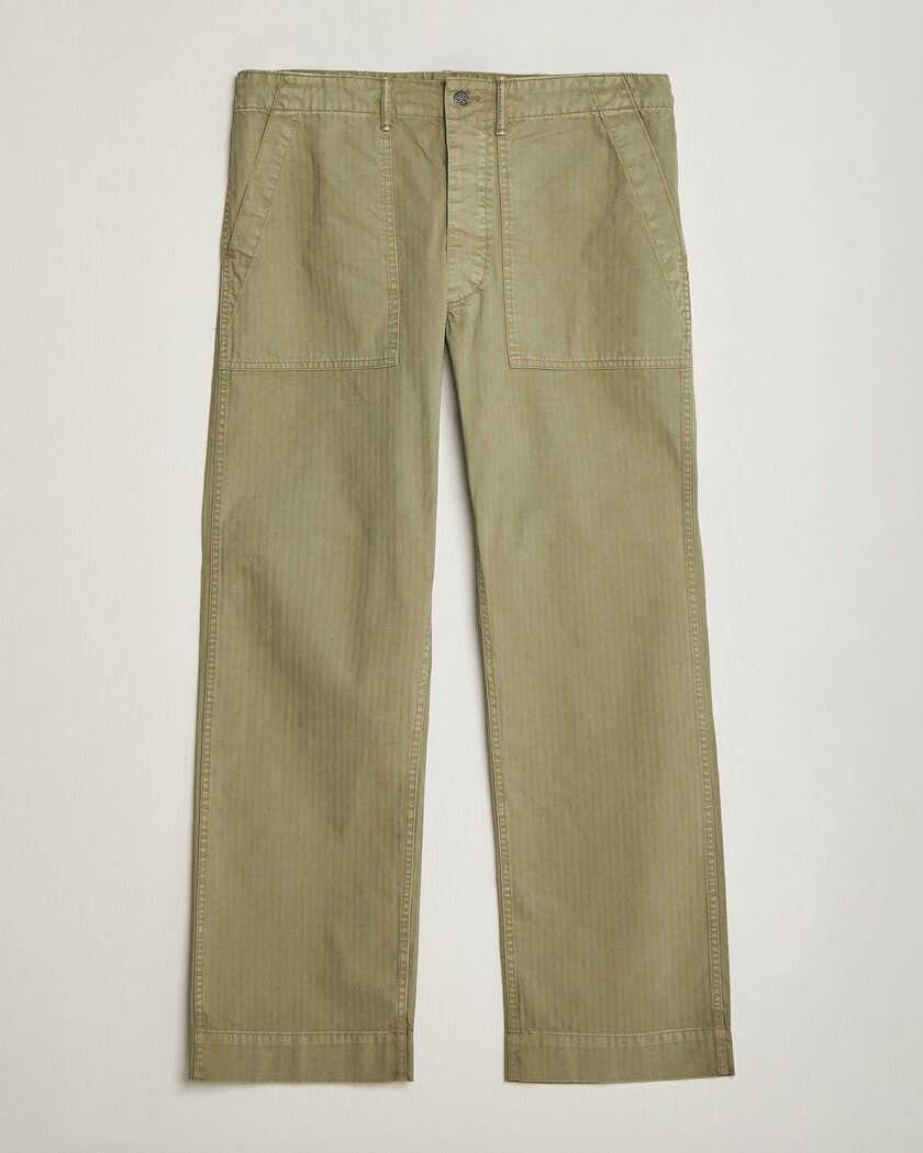 RRL Army Utility Pants Brewster Green – Grün