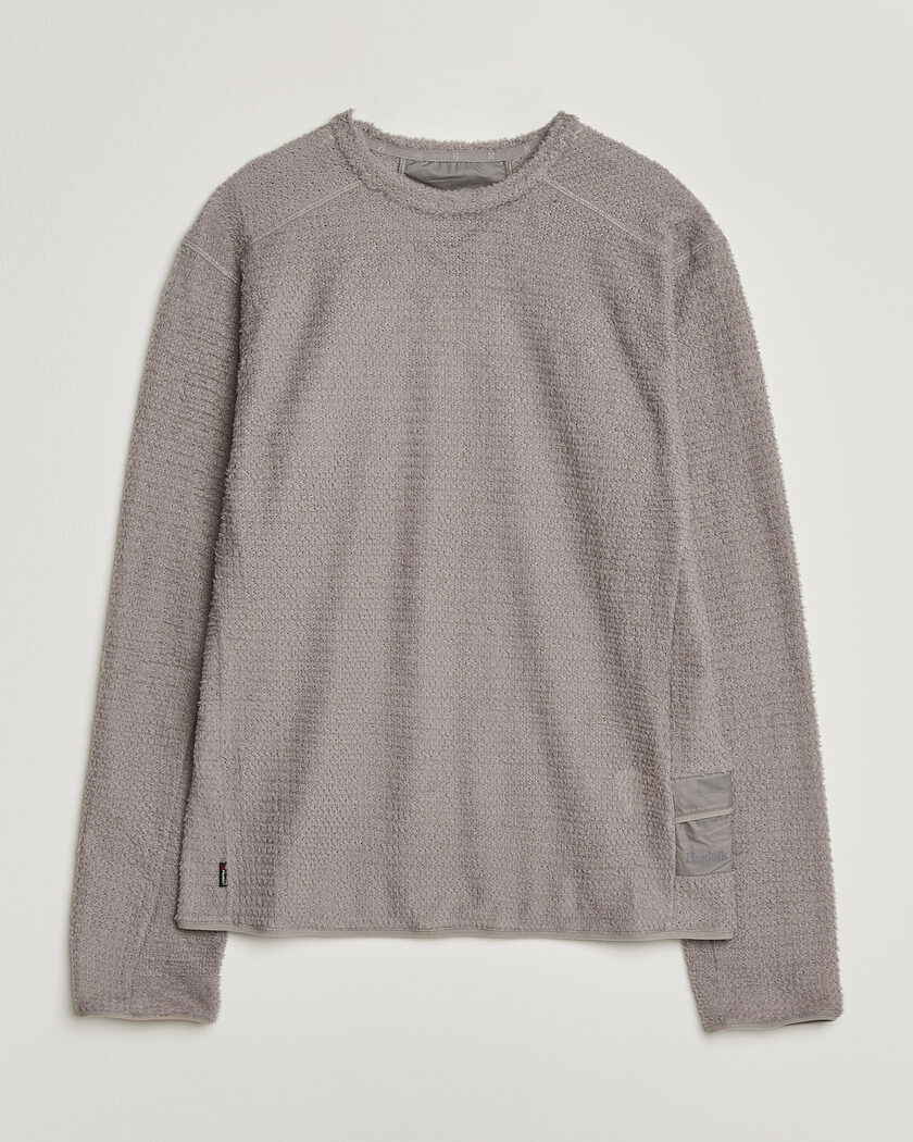 Haglöfs Vara Alpha Sweater Stone Brick – Grau