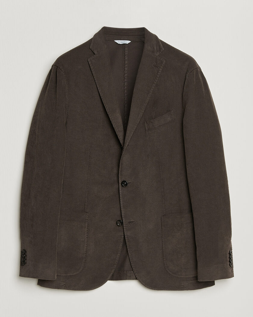 Boglioli K Jacket Corduroy Blazer Dark Brown – Braun
