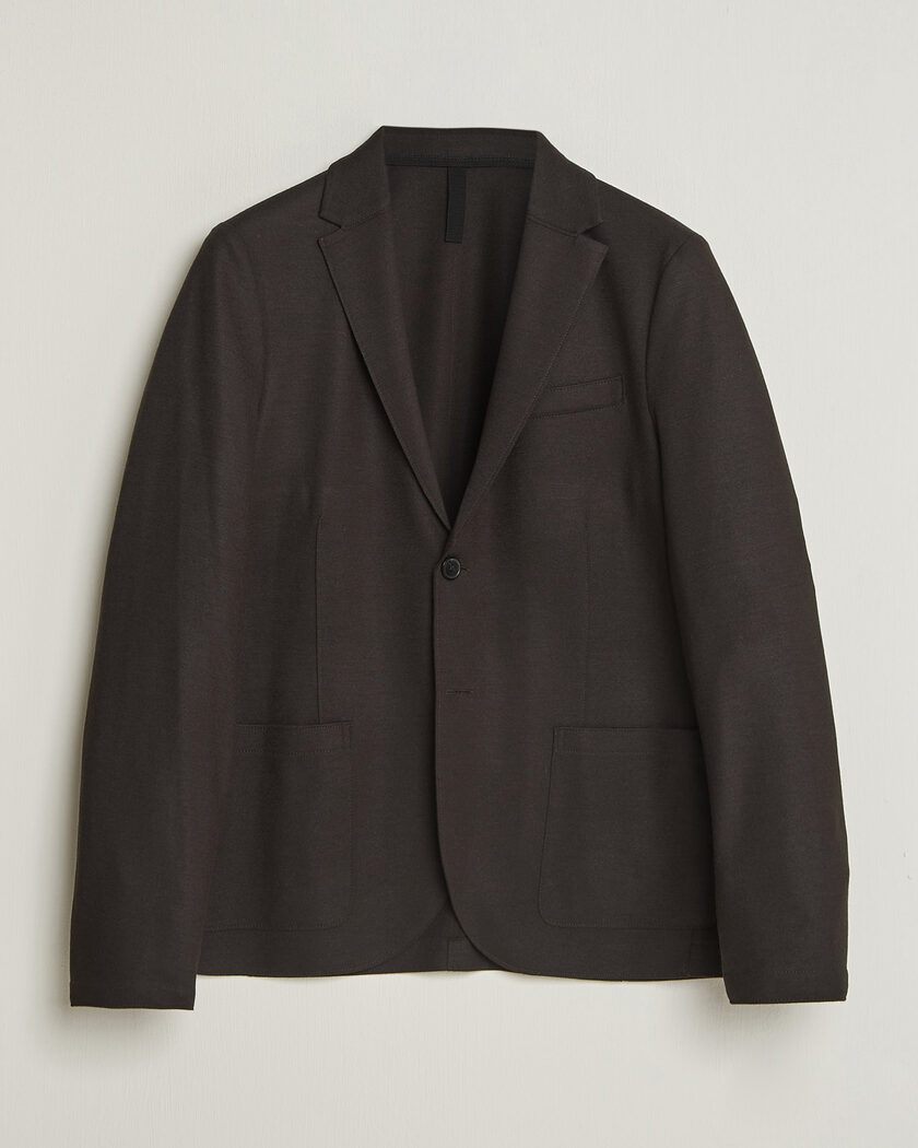 Harris Wharf London Two Button Superfine Merino Blazer Brown – Braun