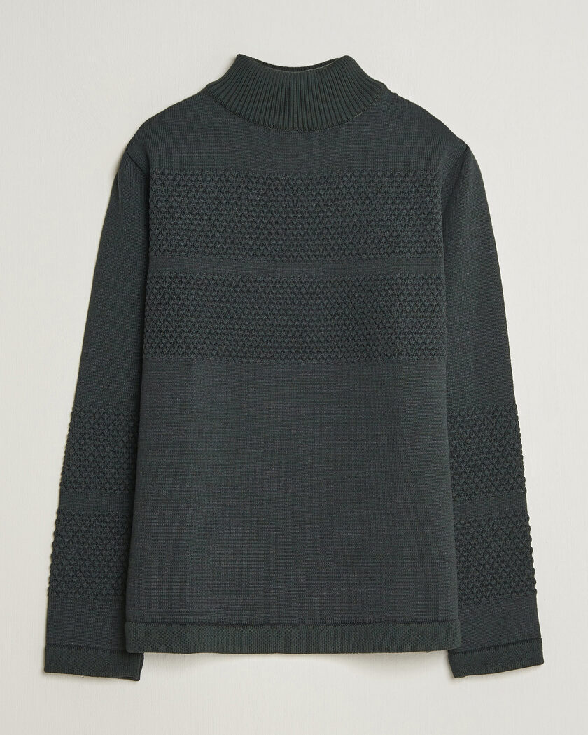 S.N.S. Herning Fisherman High Neck Terrain Green – Grün