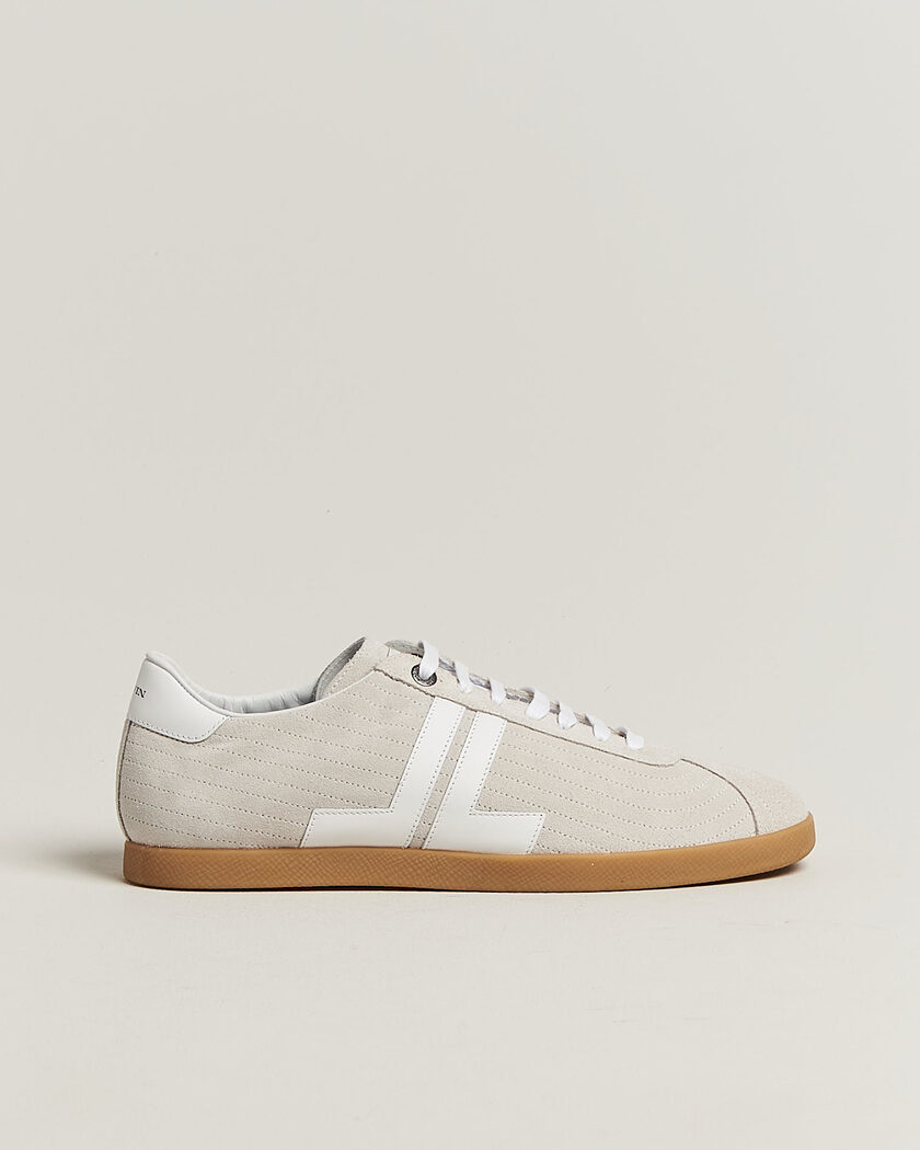 Lanvin Glen Leather Sneakers White – Weiß
