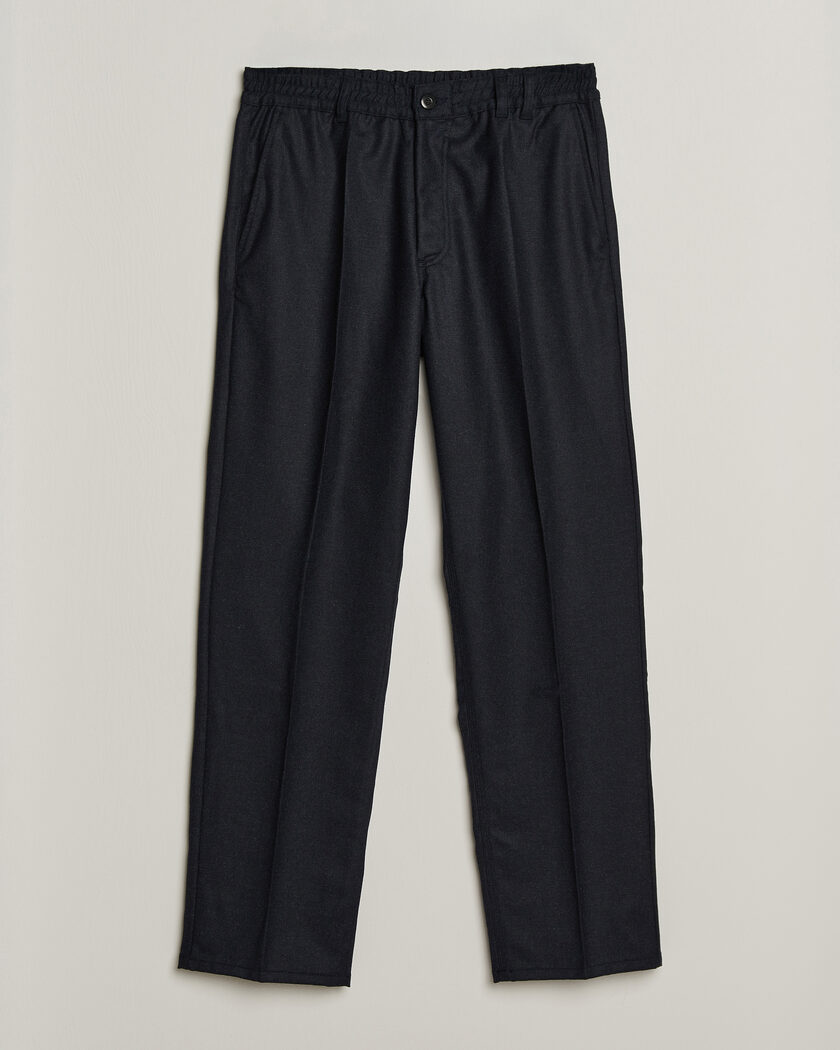 Forét Clay Wool Pants Navy – Blau