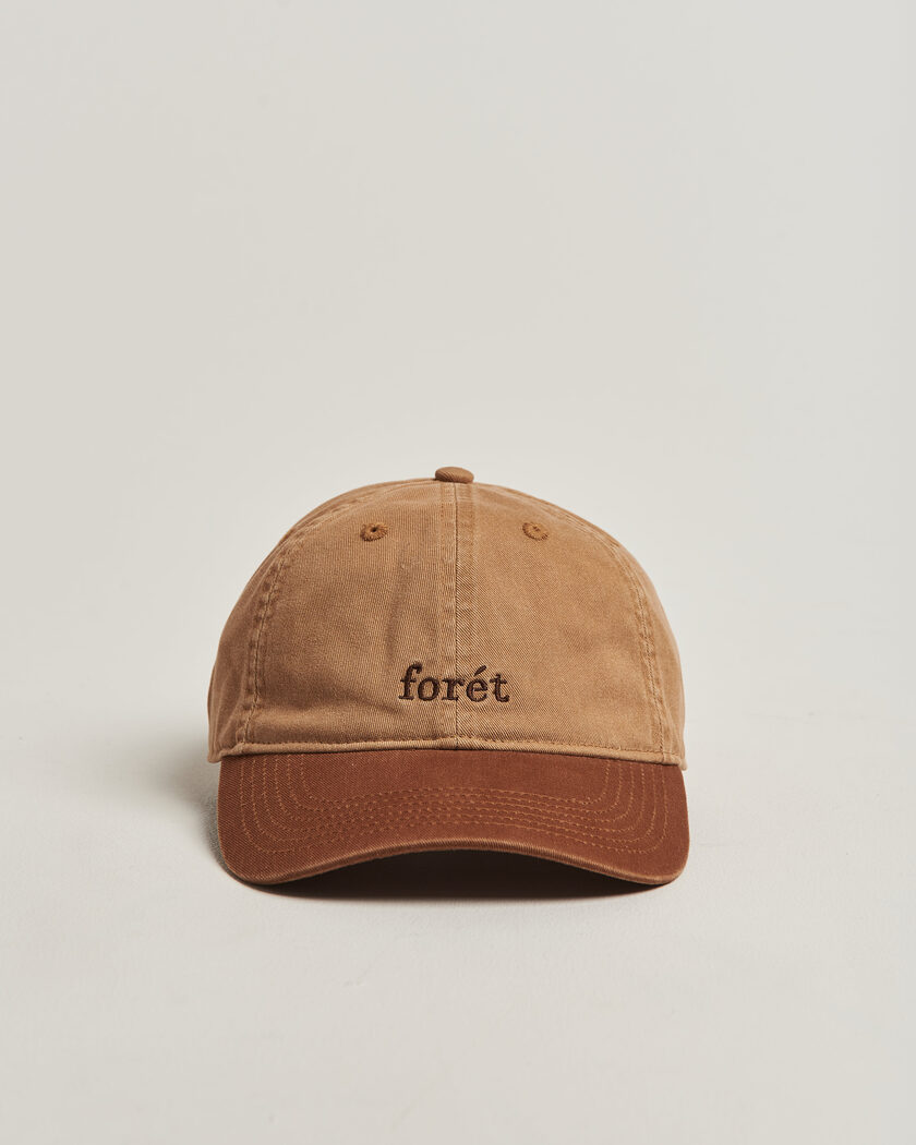 Forét Hawk Washed 2-Tone Cap Khaki/Brown – Braun