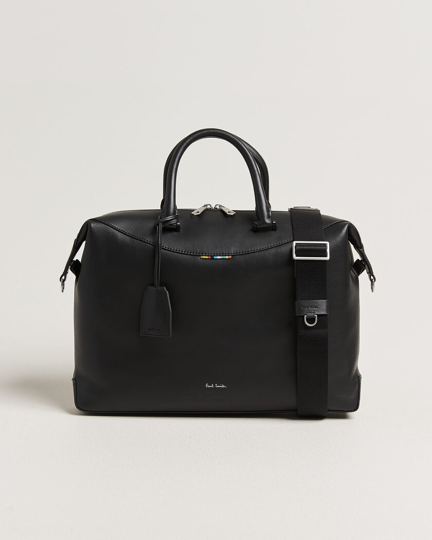 Paul Smith Leather Briefcase Black – Schwarz