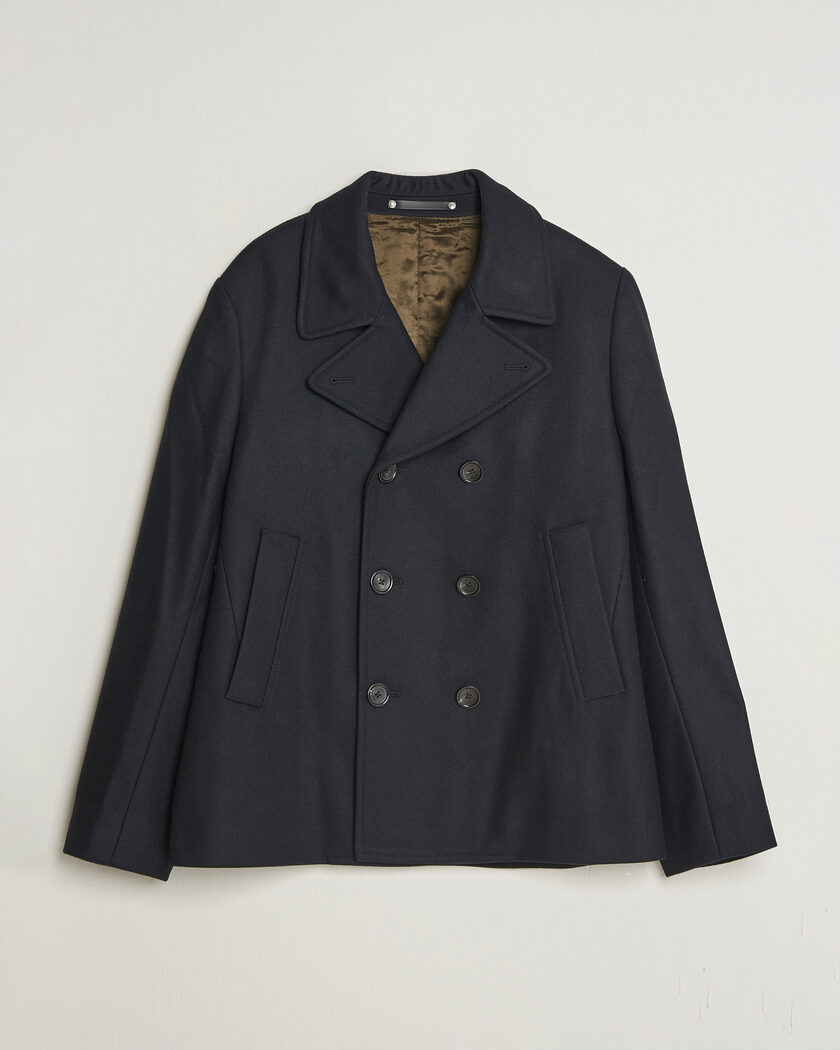 PS Paul Smith Wool Peacoat Navy – Blau