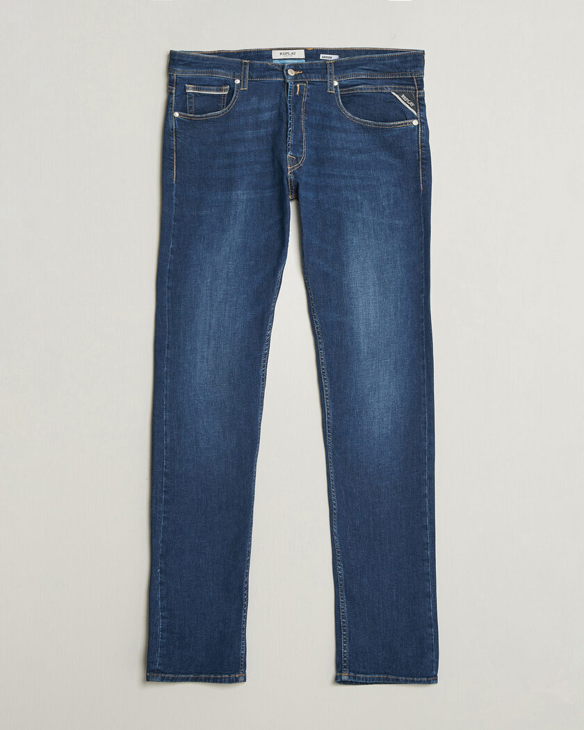 Replay Grover Super Stretch DNA Jeans Dark Blue – Blau