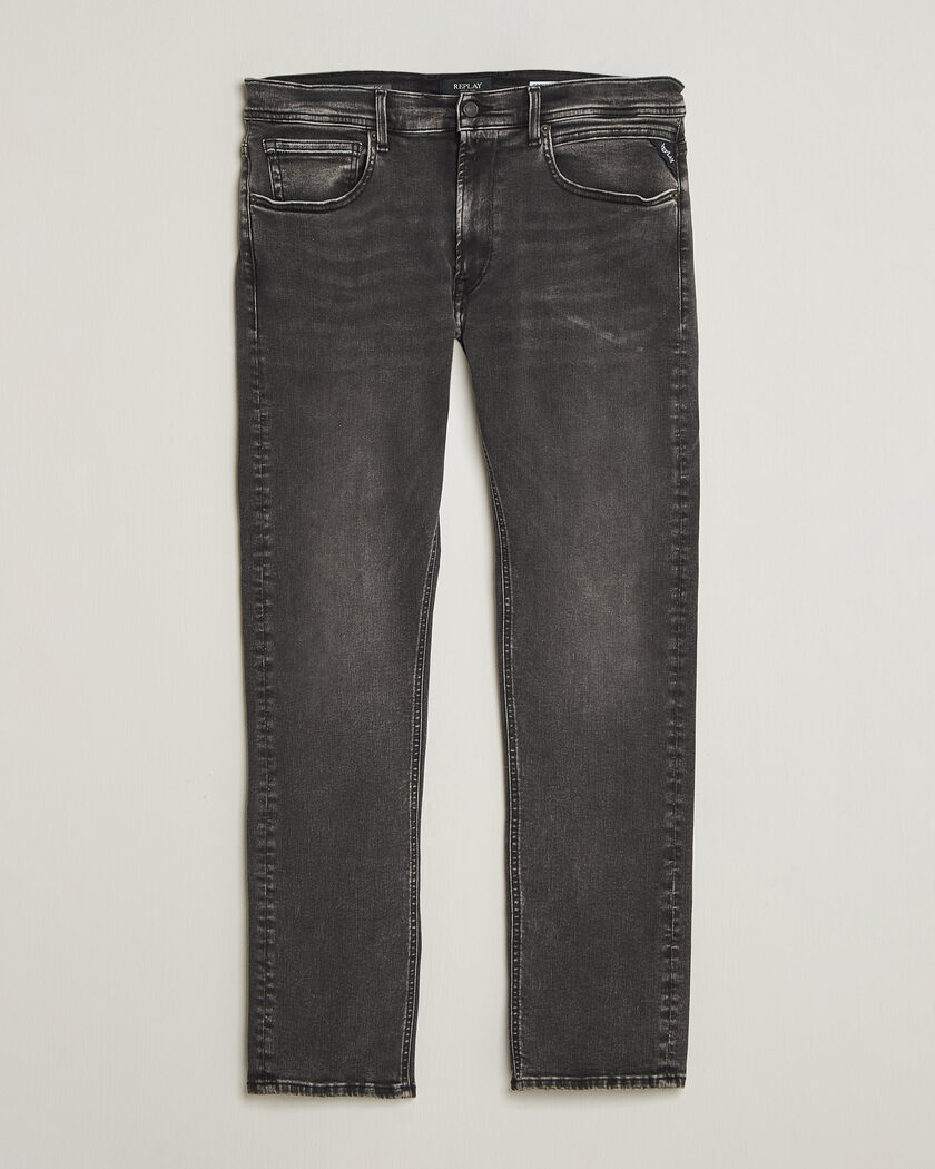 Replay Grover Hyperflex Jeans Dark Grey – Grau