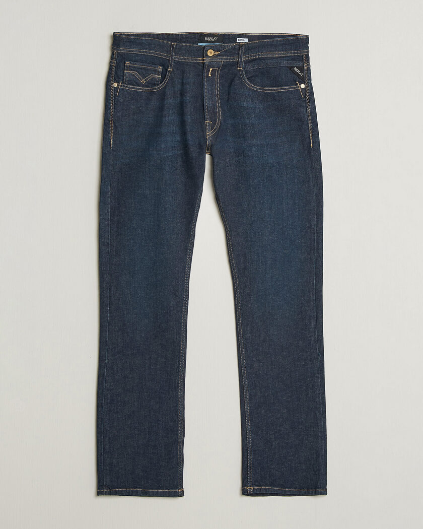 Replay Rocco Comfort Fit Super Stretch DNA Jeans Dark Blue – Blau