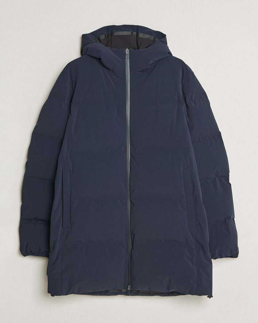 Herno Waterproof Stretch Down Parka Navy – Blau
