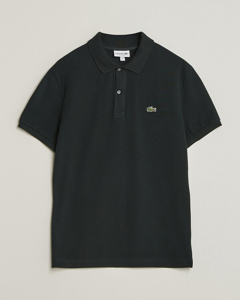 Lacoste Slim Fit Polo Piké Dark Varech – Grün