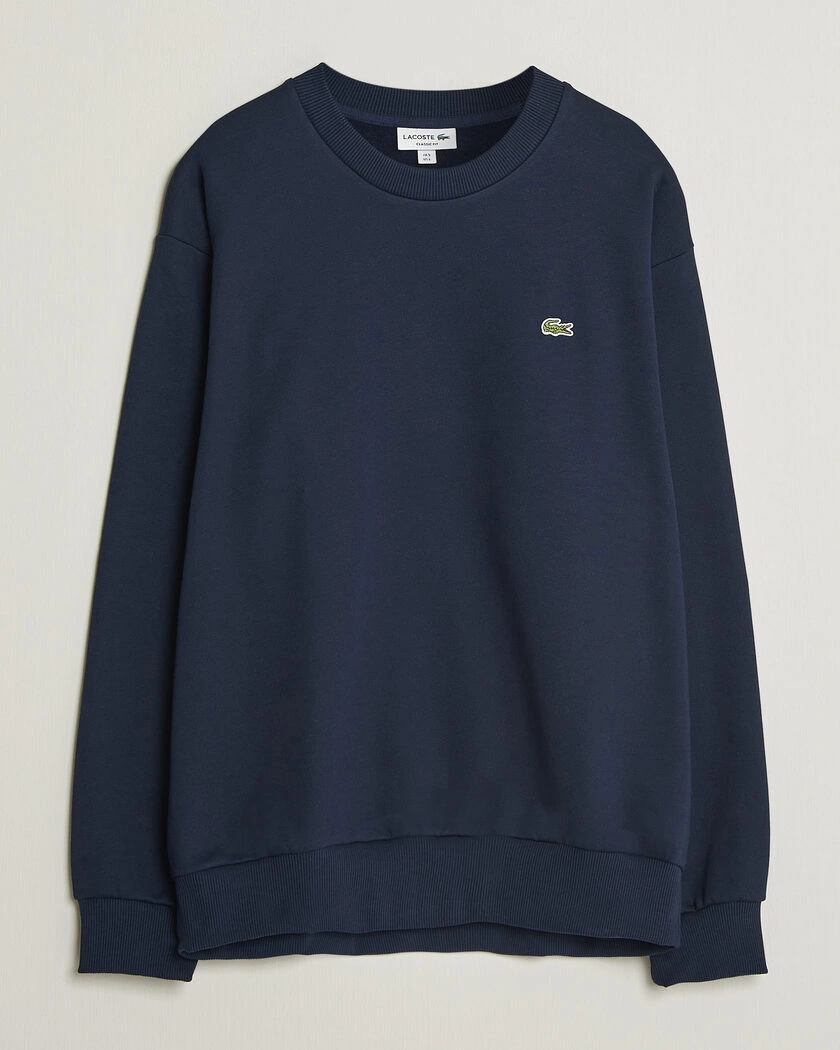 Lacoste Crew Neck Sweatshirt Navy Blue – Blau
