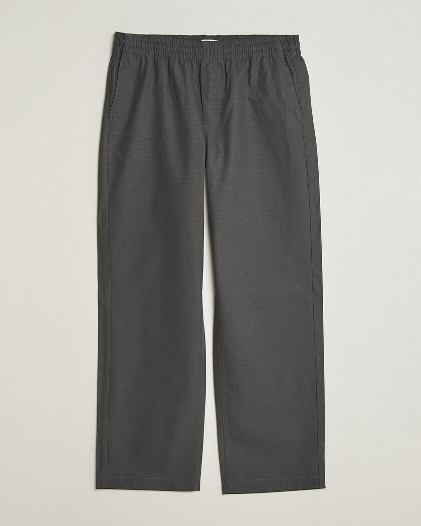 Palmes Lucien Ripstop Trousers Charcoal – Grau