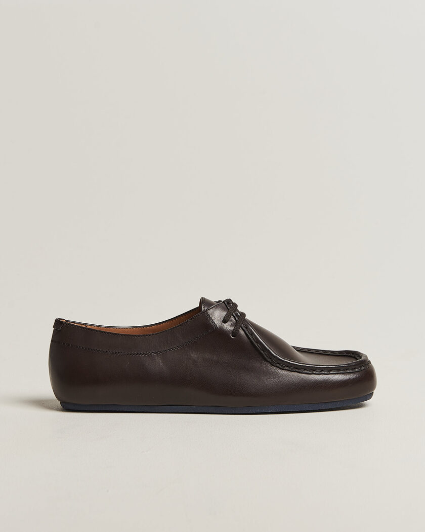 Jil Sander Leather Derbies Cacao – Braun