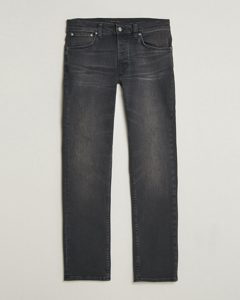 Nudie Jeans Grim Tim Jeans Black Mist – Schwarz