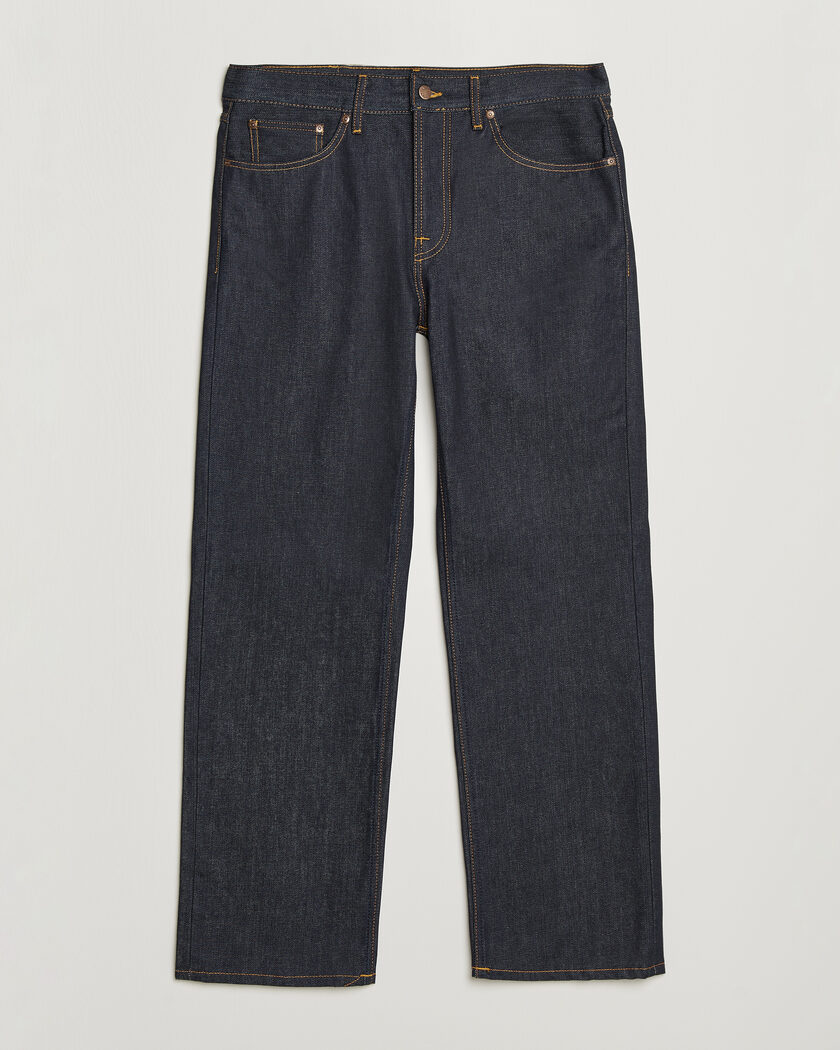Nudie Jeans Tuff Tony Jeans Dry Ecru Waves – Blau