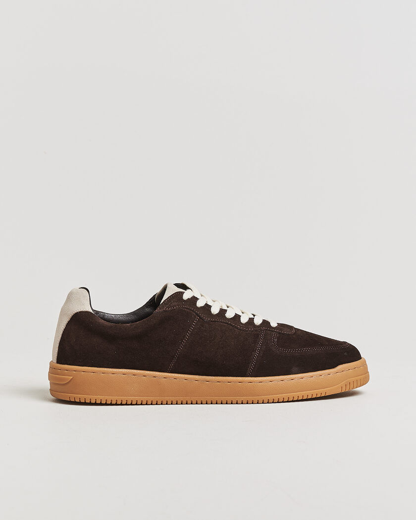 LES DEUX Suede Sneaker Molé Brown – Braun