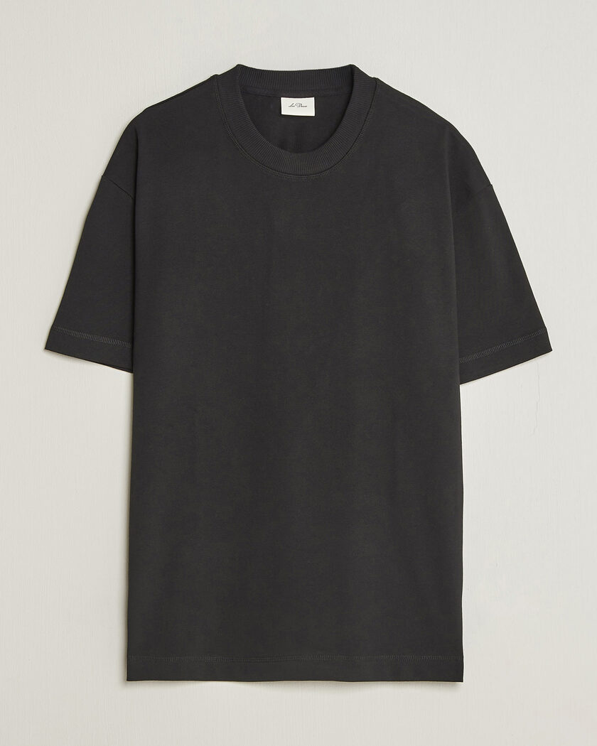 LES DEUX Heavyweight T-Shirt Black – Schwarz