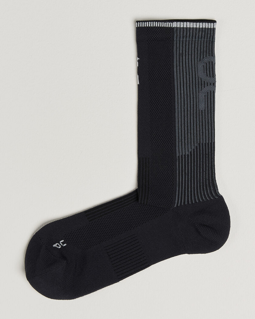 On Performance Run Sock High Black – Schwarz