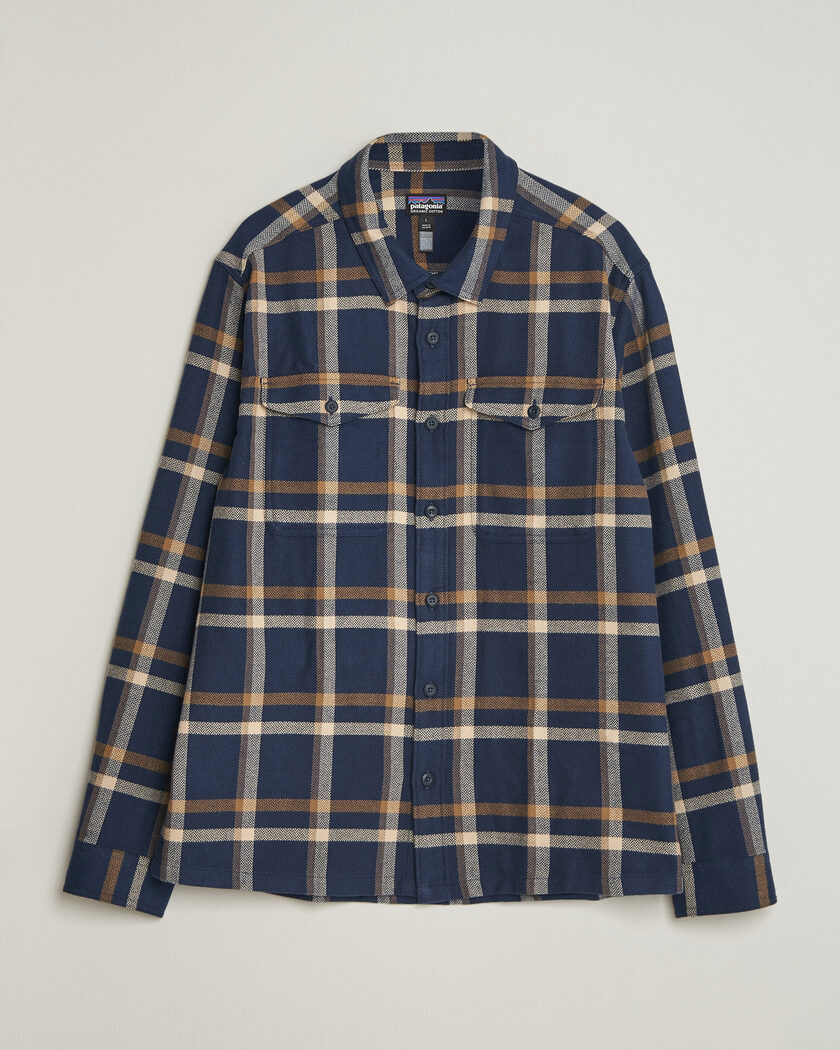 Patagonia Fjord Flannel Shirt New Navy – Blau