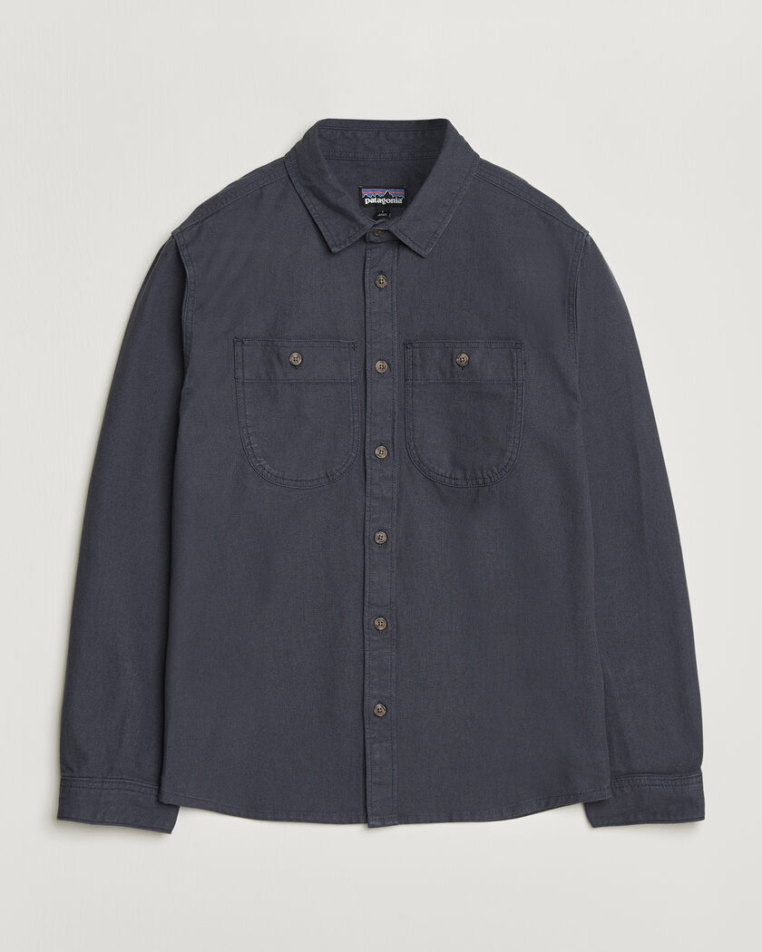 Patagonia Point Reyes Canvas Shirt Smolder Blue – Blau