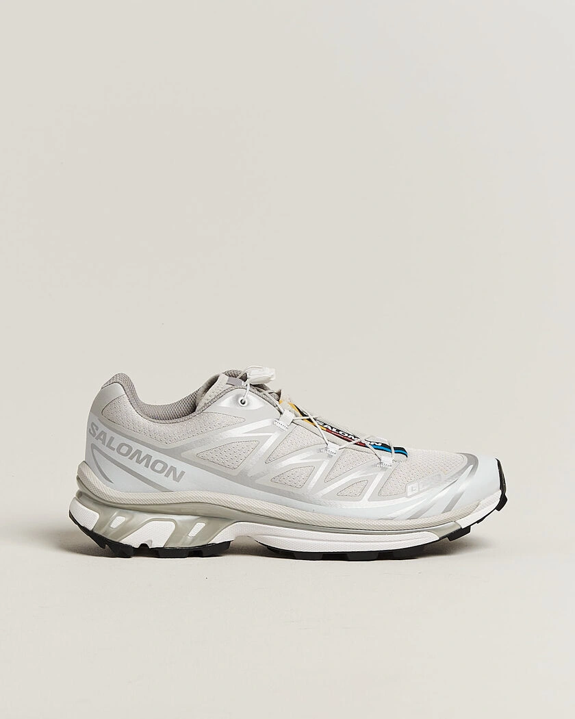 Salomon XT-6 Sneakers Lunar Rock/Silver – Grau