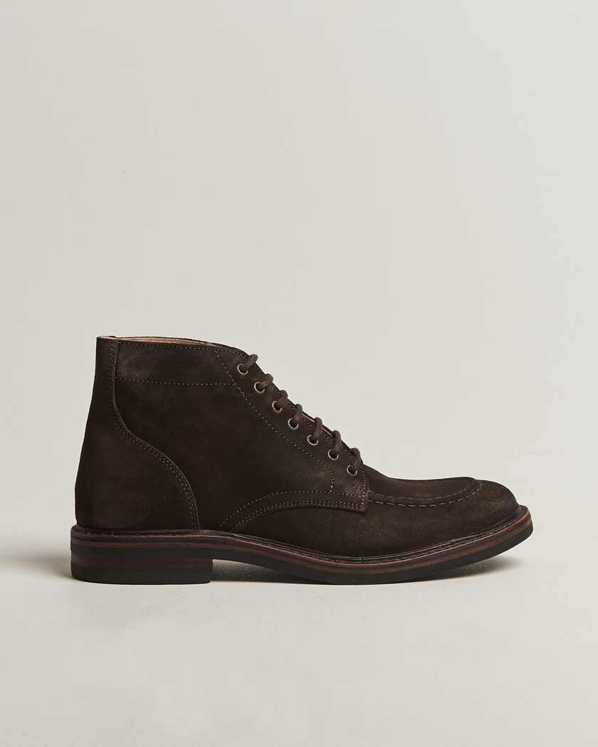 Astorflex Nuvoflex Dainite Lace Up Boot Dark Brown Suede – Braun