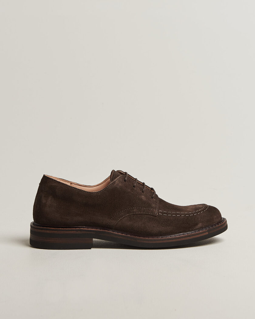 Astorflex Carlflex Moc Toe Dark Brown Suede – Braun