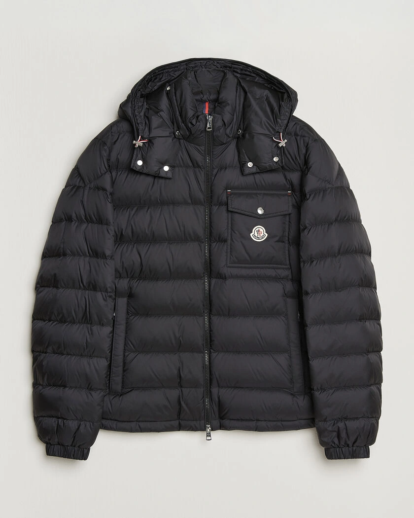 Moncler Verith Hooded Down Jacket Black – Schwarz