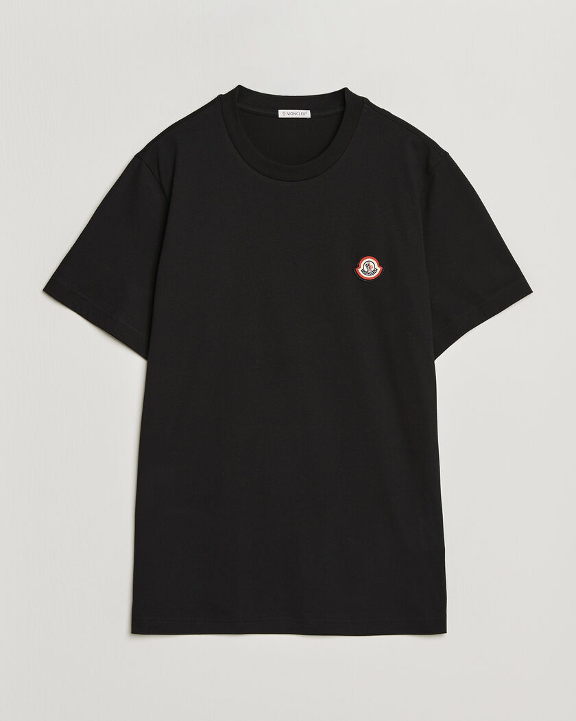  Moncler Logo T-Shirt Black – Schwarz