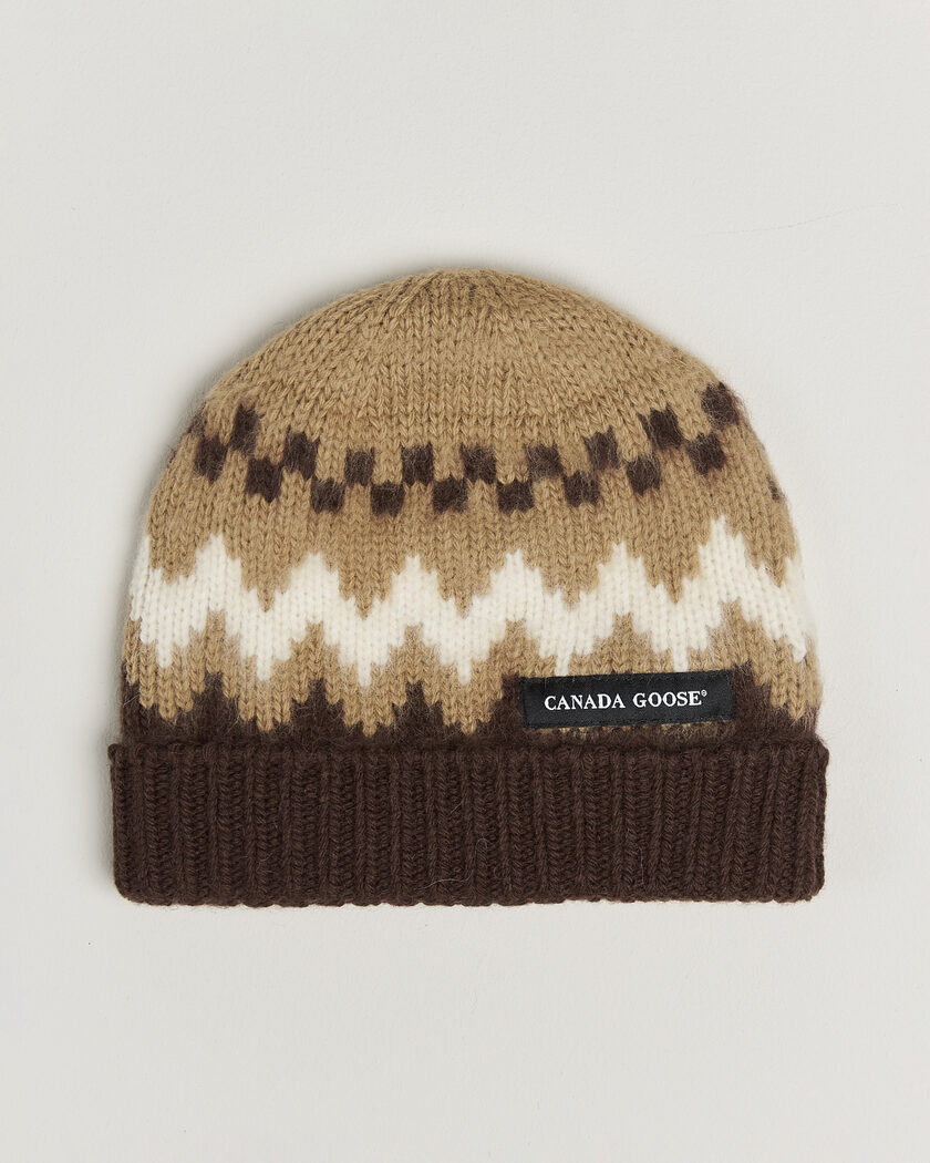 Canada Goose Fair Isle Toque Glacier Woods – Braun