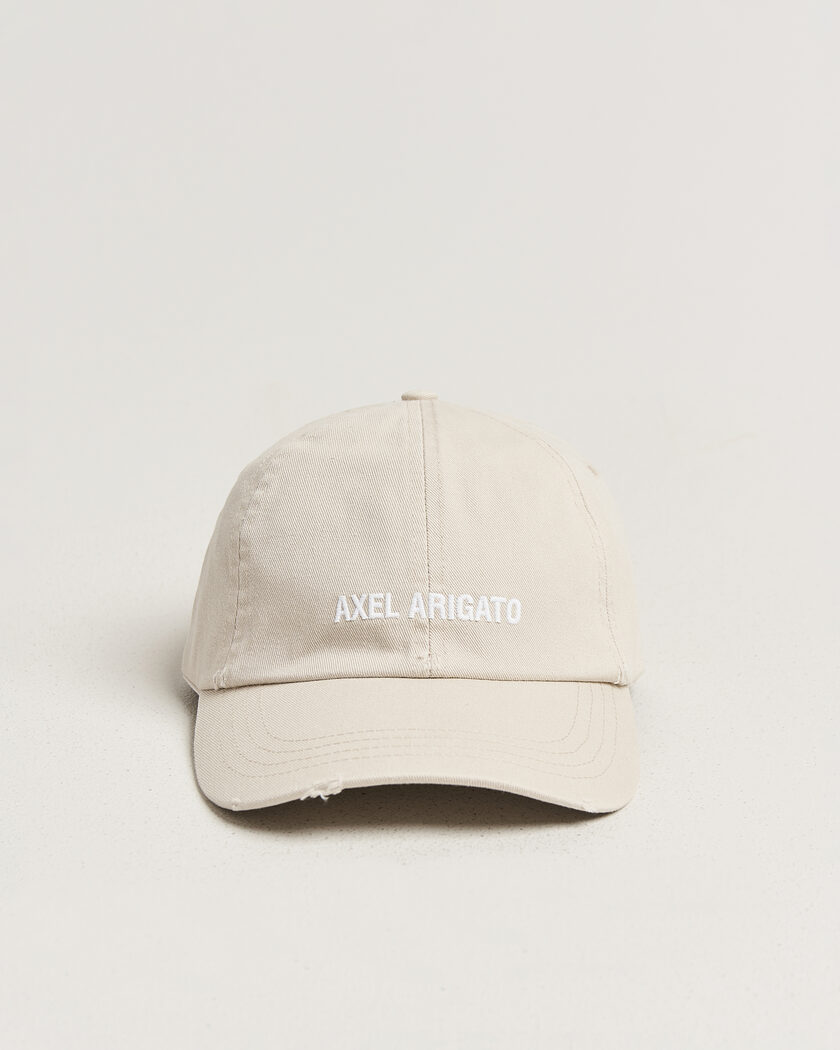 Axel Arigato AA Logo Cap Washed Beige – Beige