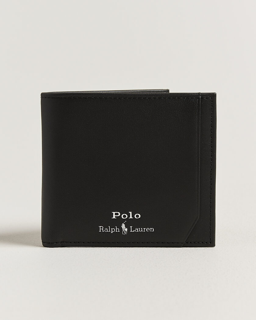 Polo Ralph Lauren Smooth Leather Wallet Black – Schwarz