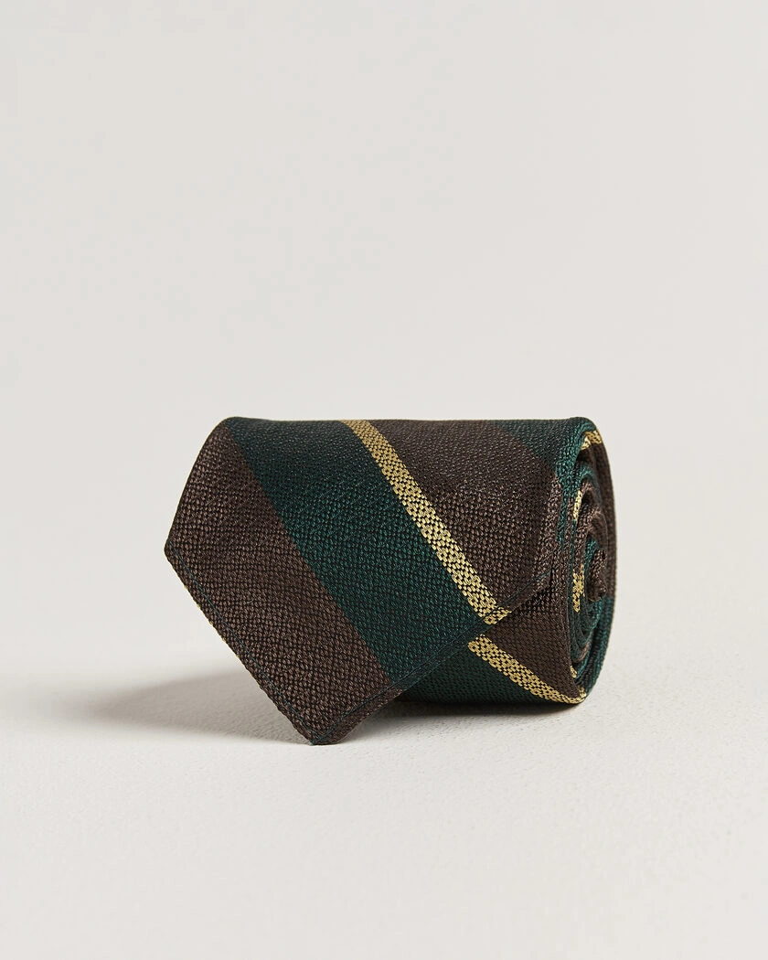  Polo Ralph Lauren Striped Vintage Tie Brown/Green – Mehrfarbig