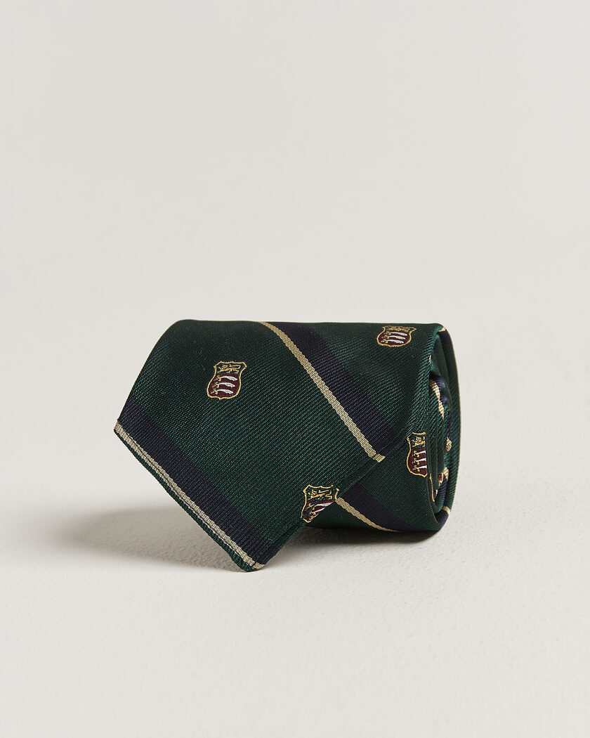  Polo Ralph Lauren Silk Club Sword Tie Dark Green – Grün