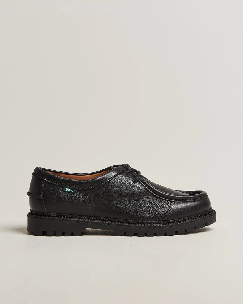 Polo Ralph Lauren Jett Apron Derby Shoe Black – Schwarz