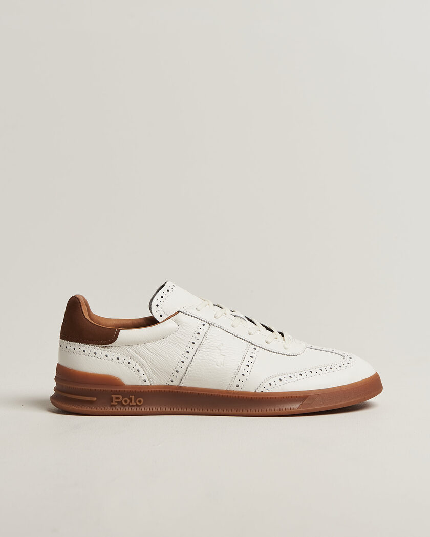 Polo Ralph Lauren Heritage Aera Sneakers Deckwash White – Weiß