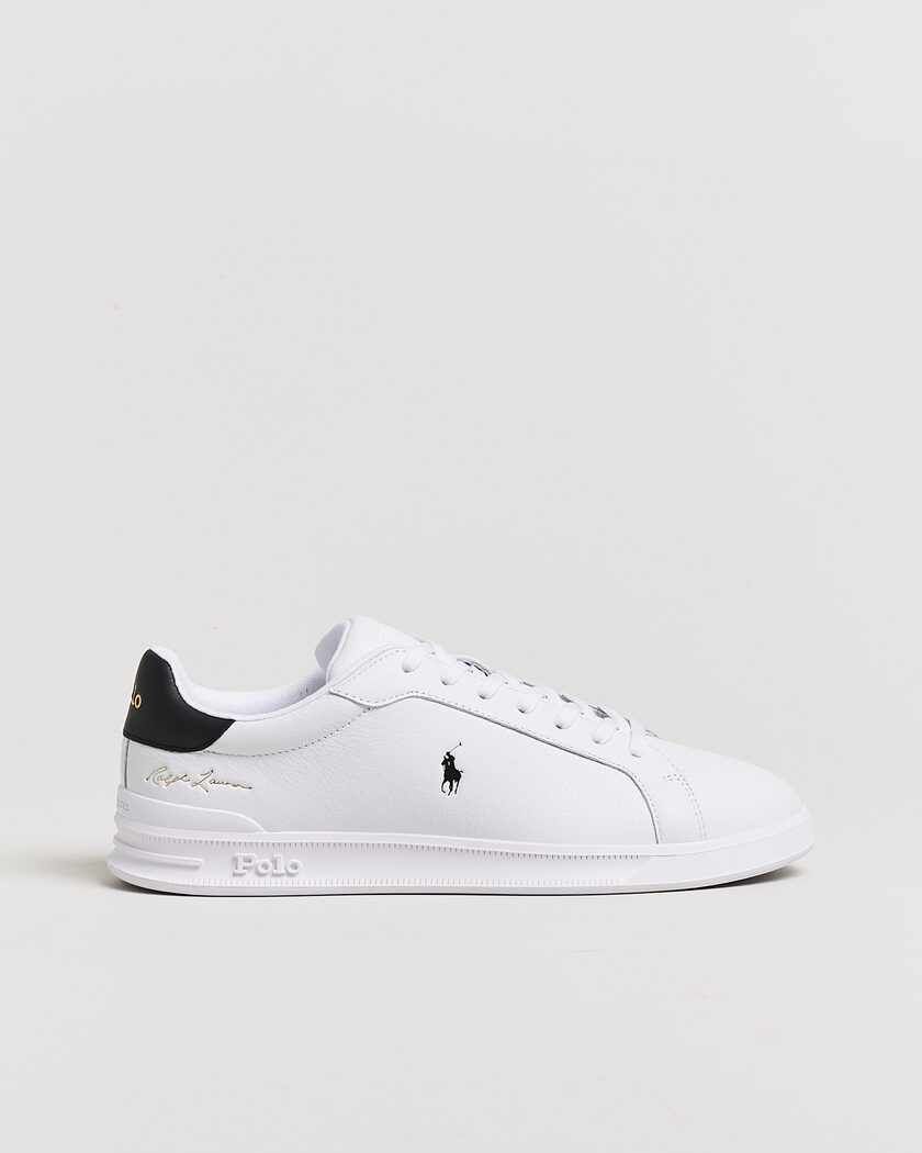 Polo Ralph Lauren Heritage Court SIG Sneakers White/Black – Weiß