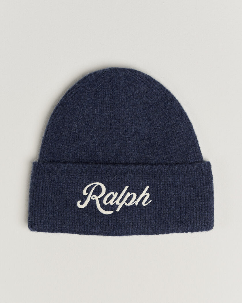 Polo Ralph Lauren Wool Blend Beanie Newport Navy – Blau