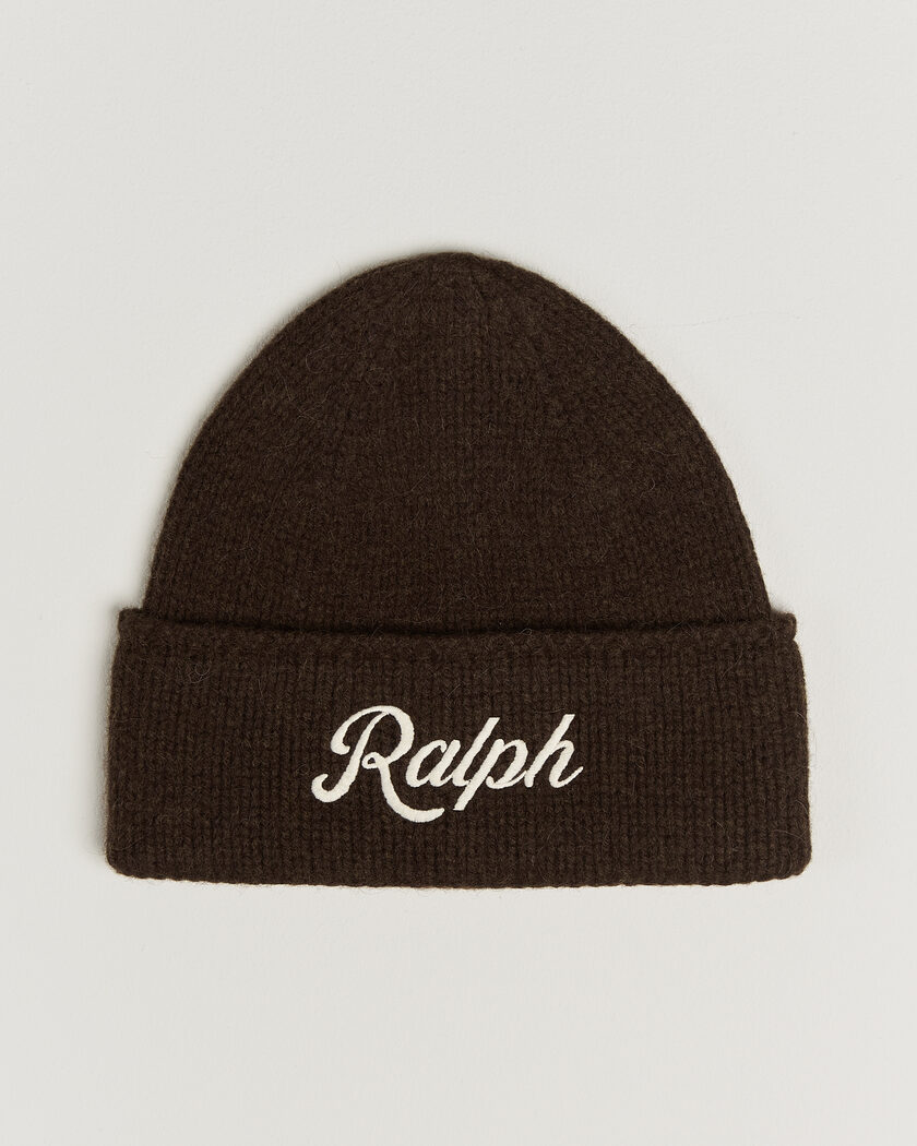 Polo Ralph Lauren Wool Blend Beanie Cooper Brown – Braun