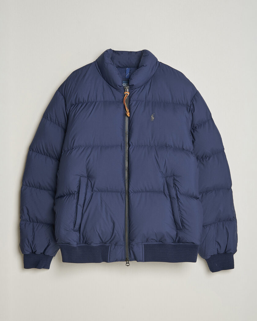 Polo Ralph Lauren Ripstop Puffer Jacket Cruise Navy – Blau