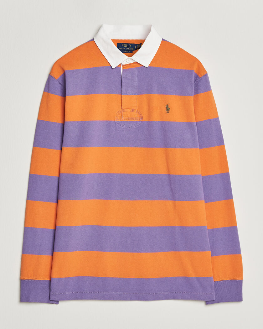 Polo Ralph Lauren Striped Jersey Rugger Purple/Orange – Mehrfarbig