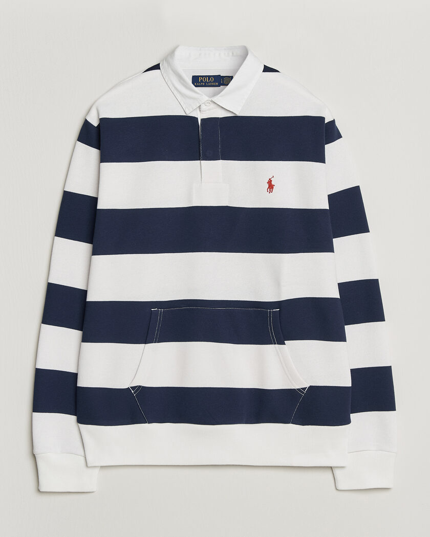 Polo Ralph Lauren Rugby Shirt Newport Navy/White – Mehrfarbig