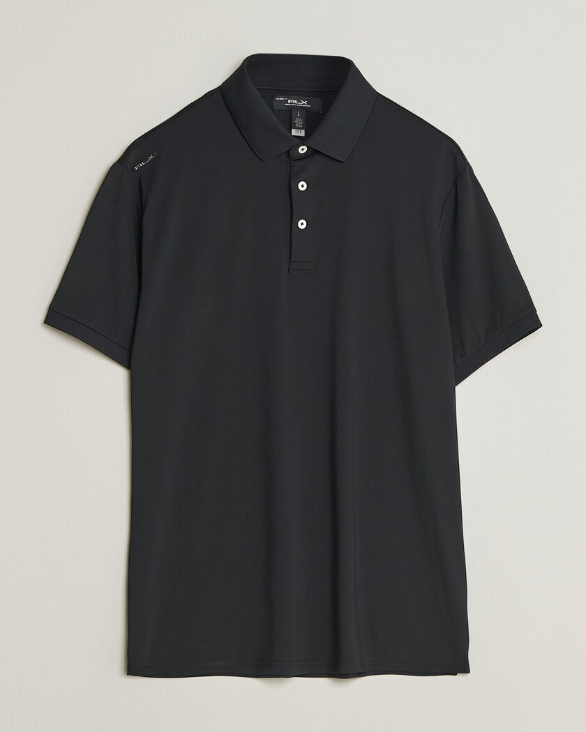 Polo Ralph Lauren Airflow Polo Polo Black – Schwarz
