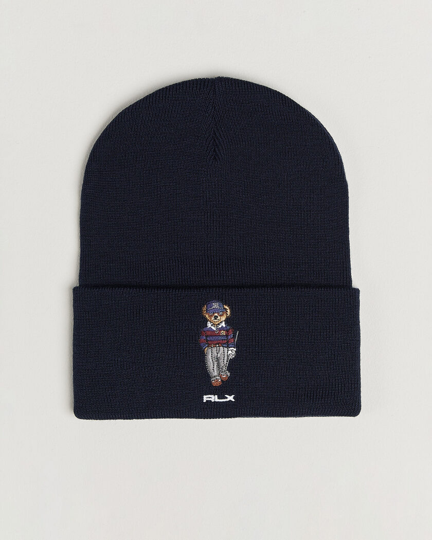 RLX Ralph Lauren Golf Bear Hat Refined Navy – Blau