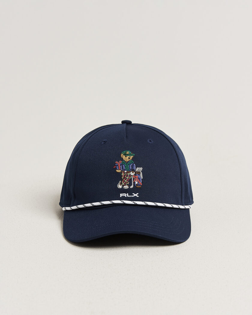 RLX Ralph Lauren Golf Bear Cap Refined Navy – Blau