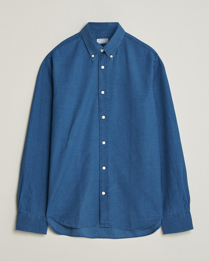 Tiger of Sweden Bjorn Denim Shirt Blue – Blau