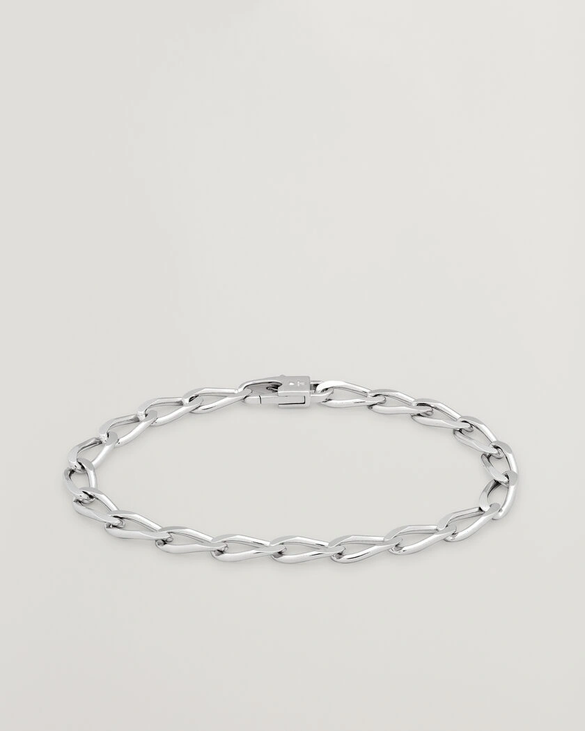 Tom Wood Arlo Large Bracelet Silver – Silber