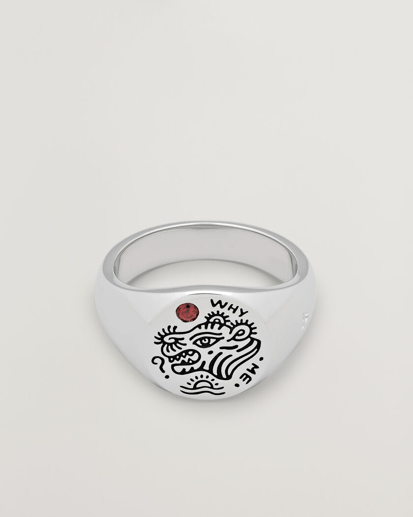 Tom Wood Why Me Ring Silver – Silber