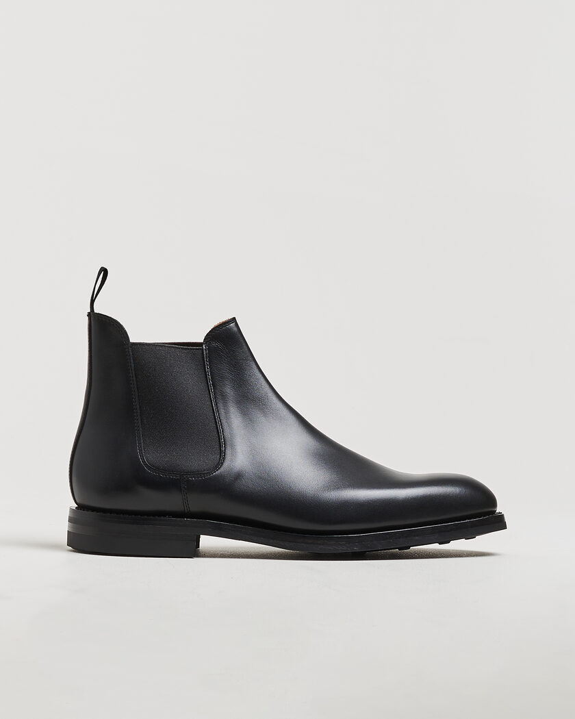 Crockett & Jones Chelsea 5 Black Calf – Schwarz